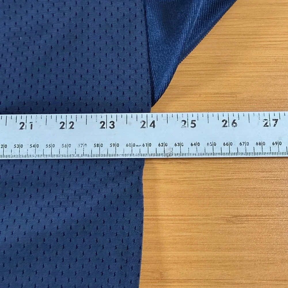 Vintage Illinois Illini Champion Football Jersey Mens 48 Navy Blue 97 Mesh USA